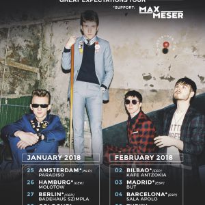 Max Meser gaat Europa in met The Strypes!